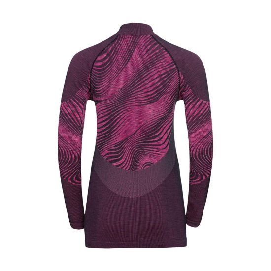 ODLO - SOUS-COUCHE DEMI-ZIP BLACKCOMB ECO FEMME