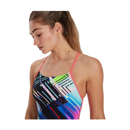 SPEEDO - MAILLOT DE BAIN ECO+ GLITCHZONE FEMME
