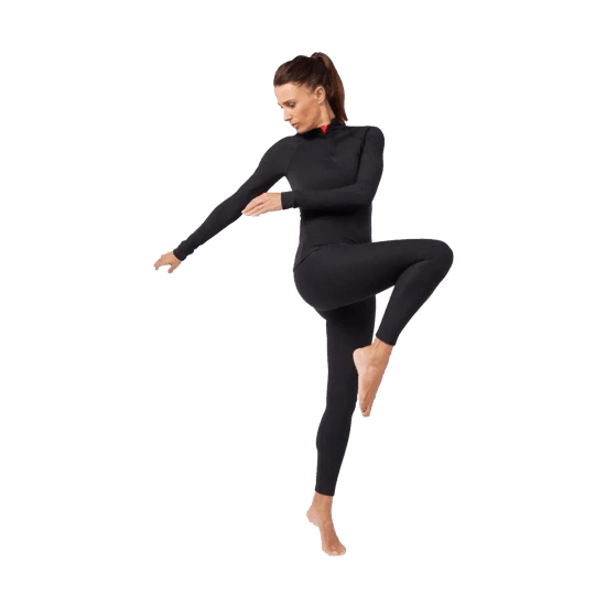 DAMART - SOUS-COUCHE COMFORT THERMOLACTYL 4 COL DEMI-ZIP FEMME