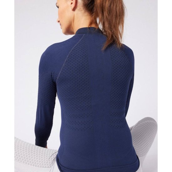 DAMART - SOUS-COUCHE ENERGY THERMOLACTYL 3 COL DEMI-ZIP FEMME