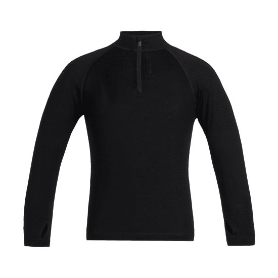 ICEBREAKER - SOUS-COUCHE MERINO 260 TECH DEMI-ZIP ENFANT