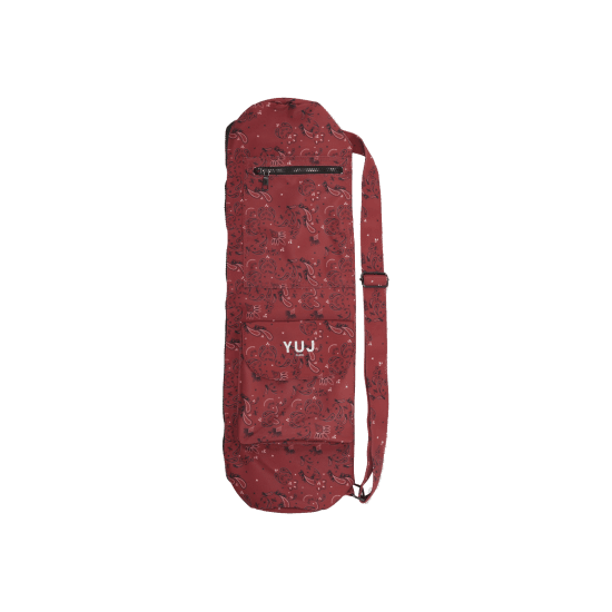 YUJ - SAC DE TAPIS DE YOGA BANDANA ROUGE