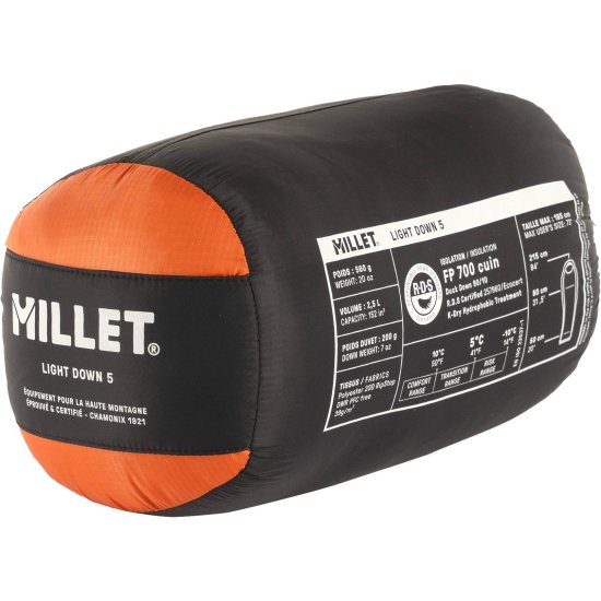 MILLET - SAC DE COUCHAGE LIGHT DOWN 5°