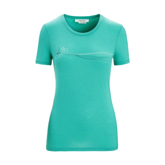 ICEBREAKER - T-SHIRT MERINO TECH LITE II CADE FEMME