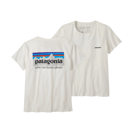 PATAGONIA - T-SHIRT P-6 MISSION ORGANIC FEMME