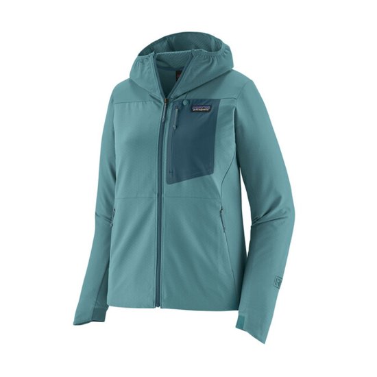 PATAGONIA - VESTE R1 CROSSTRATA CAPUCHE FEMME