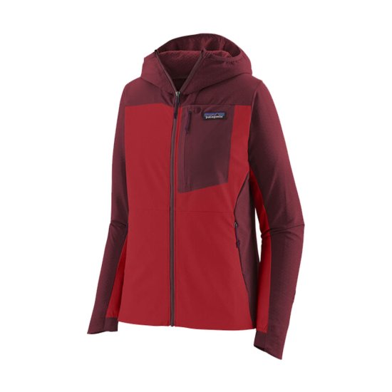 PATAGONIA - VESTE R1 CROSSTRATA CAPUCHE FEMME