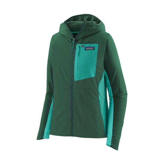 PATAGONIA - VESTE R1 CROSSTRATA CAPUCHE FEMME