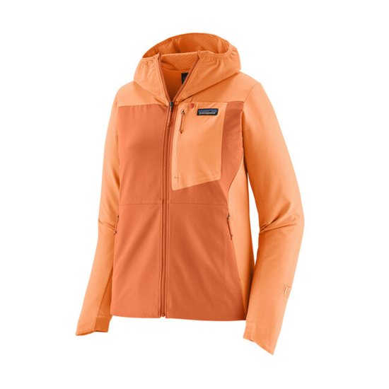 PATAGONIA - VESTE R1 CROSSTRATA CAPUCHE FEMME