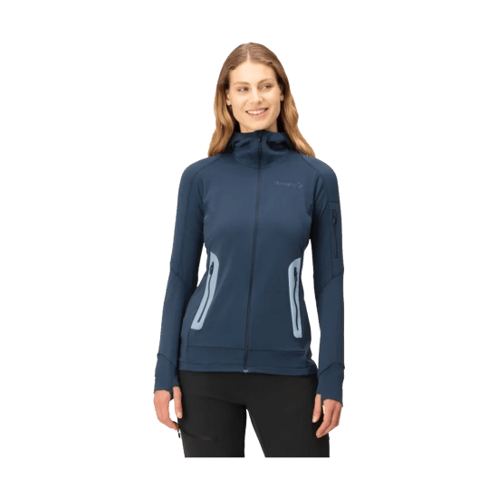 NORRONA - POLAIRE FALKETIND POWER GRID CAPUCHE FEMME