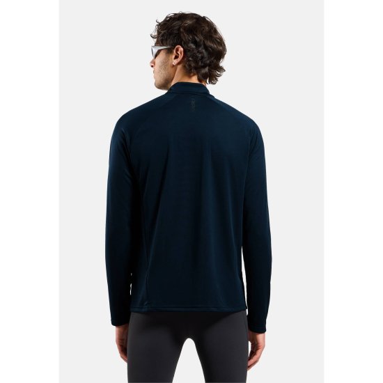 ODLO - T-SHIRT MANCHES LONGUES 1/2 ZIP ESSENTIAL HOMME
