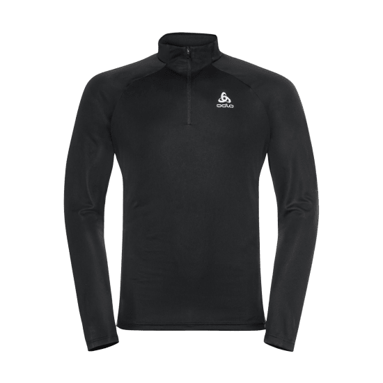 ODLO - T-SHIRT MANICHE LUNGHE 1/2 ZIP ESSENZIALE UOMO