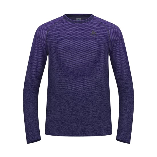 ODLO - T-SHIRT MANICHE LUNGHE ESSENTIAL SEAMLESS UOMO
