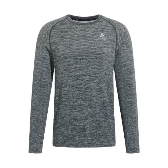 ODLO - T-SHIRT MANICHE LUNGHE ESSENTIAL SEAMLESS UOMO