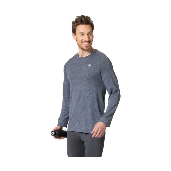 ODLO - T-SHIRT MANCHES LONGUES ESSENTIAL SEAMLESS HOMME