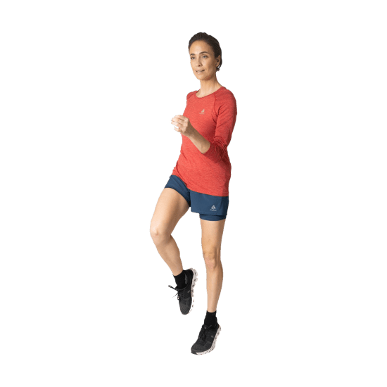 ODLO - T-SHIRT MANCHES LONGUES ESSENTIEL SEAMLESS FEMME