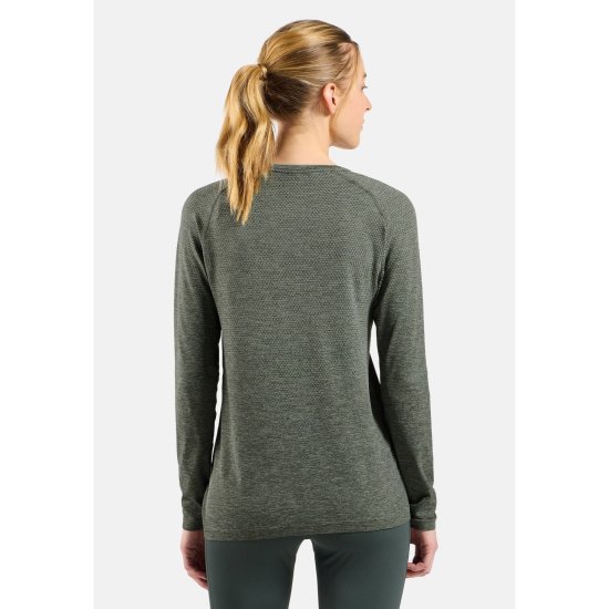 ODLO - T-SHIRT MANCHES LONGUES ESSENTIEL SEAMLESS FEMME