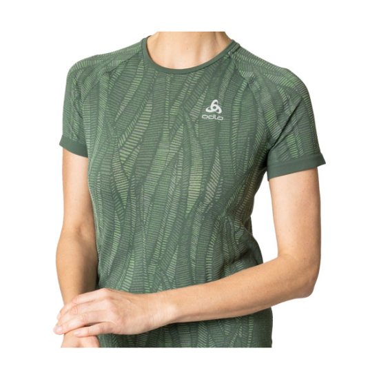 ODLO - T-SHIRT MANICHE CORTE ZEROWEIGHT CERAMIC DONNA