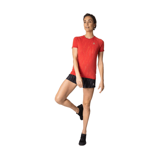 ODLO - T-SHIRT MANCHES COURTES ZEROWEIGHT CERAMIC FEMME