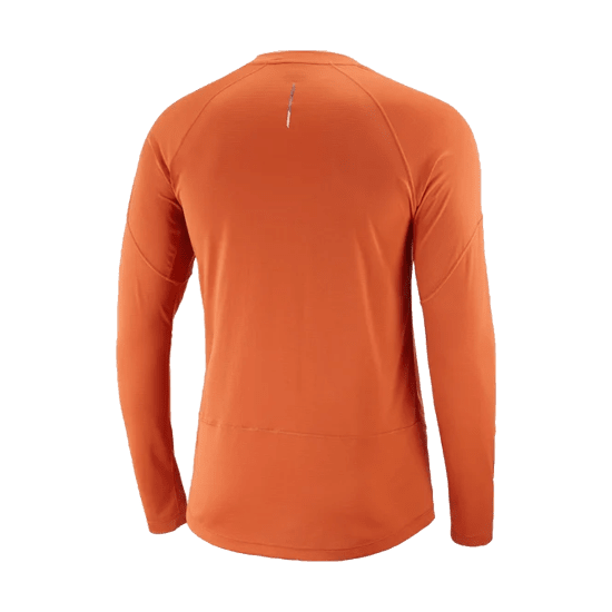 SALOMON - T-SHIRT CROSS RUN ML HOMME ORANGE