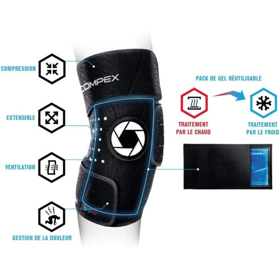 COMPEX - ORTHÈSE COLDFORM GENOU L/XL