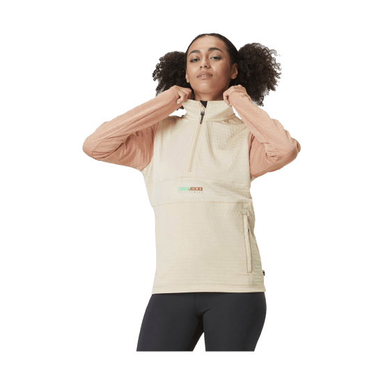 PICTURE - POLAIRE TAHITA 1/2 ZIP GRID FEMME