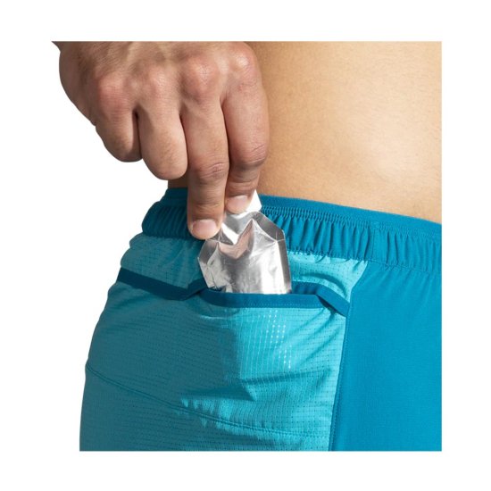 BROOKS - SHORT HIGH POINT 7" 2 EN 1 HOMME