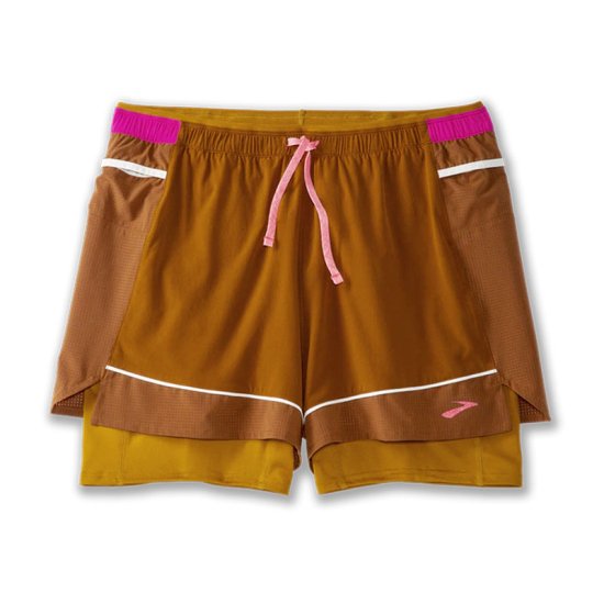 BROOKS - SHORT HIGH POINT 3" 2 EN 1 FEMME