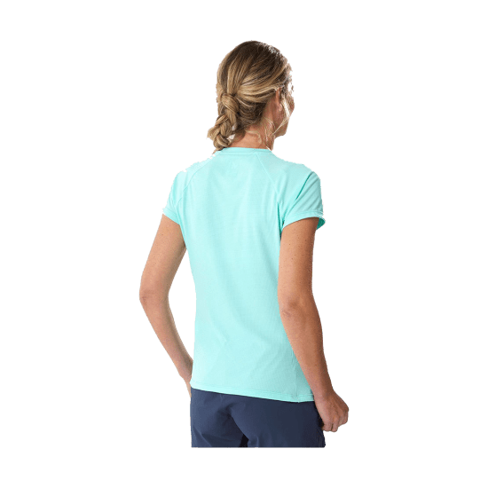 MILLET - T-SHIRT FUSION MANCHES COURTES FEMME BLEU/BEIGE