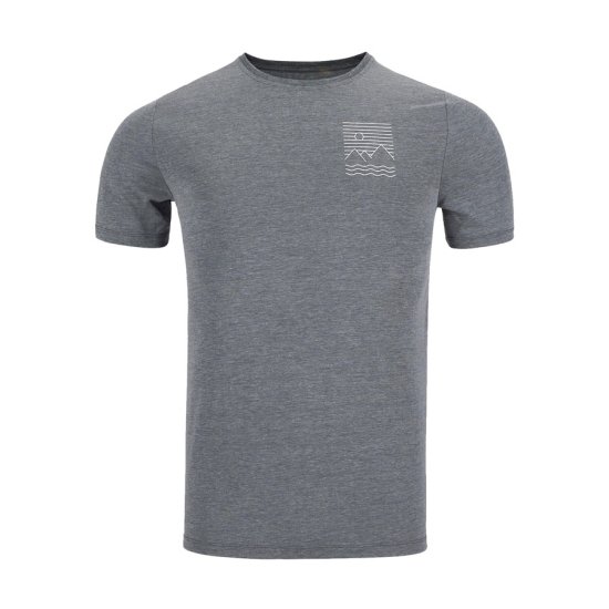 ODLO - T-SHIRT ASCENT 365 MANICHE CORTE UOMO