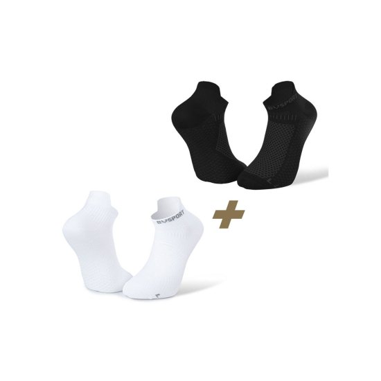 BV SPORT - PACK X2 CHAUSSETTES LIGHT 3D ULTRA COURT