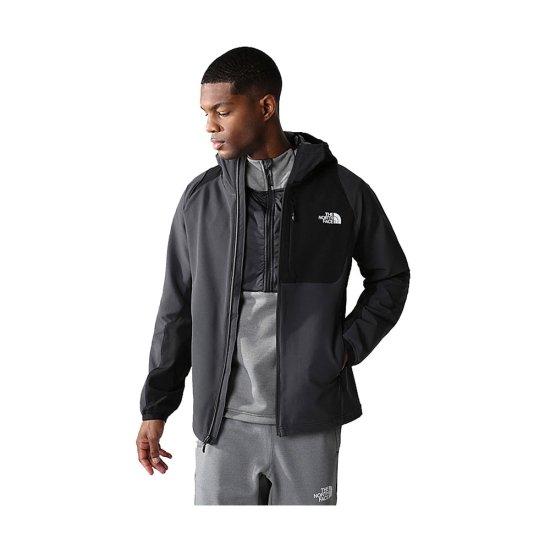 THE NORTH FACE - VESTE SOFTSHELL ATHLETIC OUTDOOR CAPUCHE HOMME