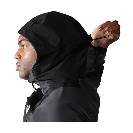 THE NORTH FACE - VESTE SOFTSHELL ATHLETIC OUTDOOR CAPUCHE HOMME