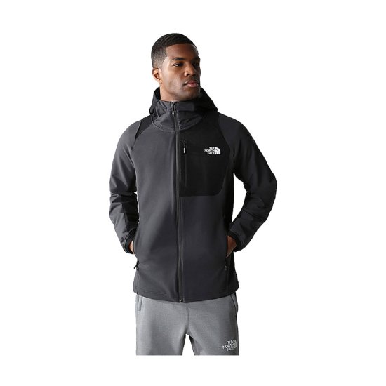 THE NORTH FACE - VESTE SOFTSHELL ATHLETIC OUTDOOR CAPUCHE HOMME