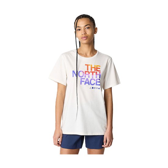 THE NORTH FACE - T-SHIRT FOUNDATION GRAPHIC FEMME
