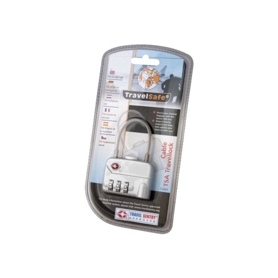 TRAVELSAFE - CADENAS À 3 CHIFFRES HORIZONTAL DIGIT TRAVELLOCK