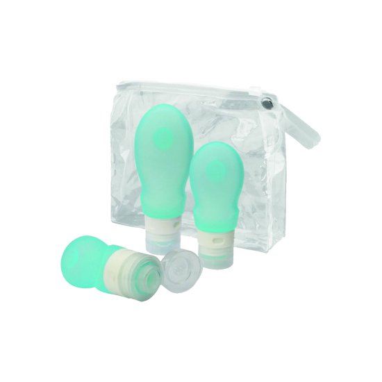 TRAVELSAFE - ENSEMBLE DE FLACONS SQUEEZE