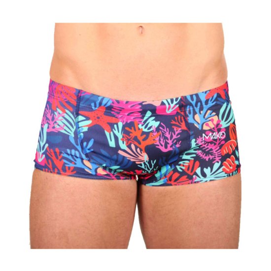 MAKO - MAILLOT DE BAIN BLEU CORAIL HOMME