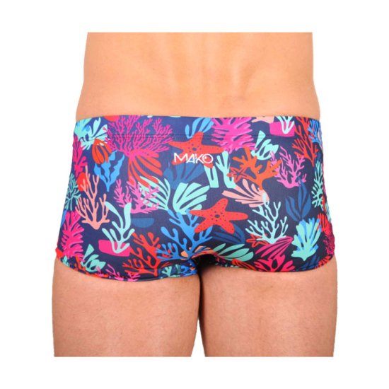 MAKO - MAILLOT DE BAIN BLEU CORAIL HOMME