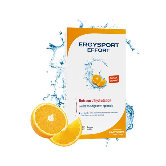 ERGYSPORT - SCATOLA DA 6 STICK 30G BEVANDA PER LO SFORZO