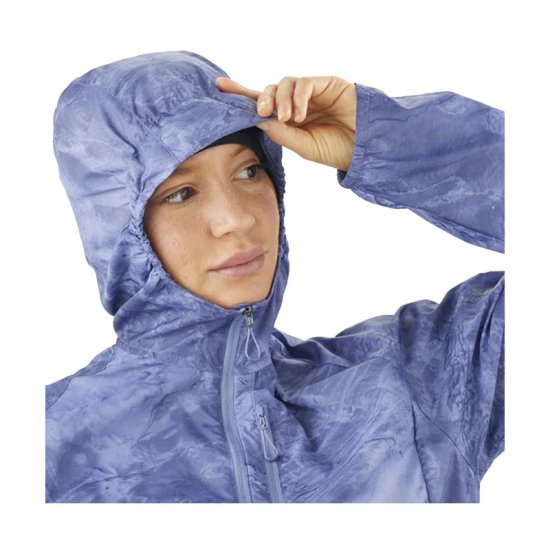 SALOMON - VESTE BONATTI CROSS FZ CAPUCHE FEMME