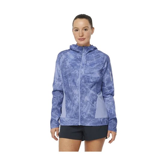 SALOMON - VESTE BONATTI CROSS FZ CAPUCHE FEMME