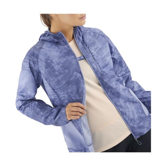 SALOMON - VESTE BONATTI CROSS FZ CAPUCHE FEMME