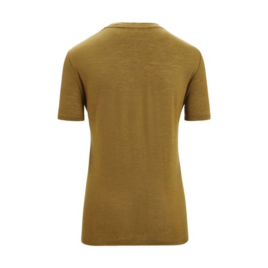 ICEBREAKER - T-SHIRT MERINO LINEN FEMME