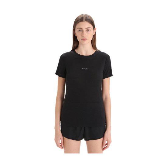 ICEBREAKER - T-SHIRT MERINO ZONEKNIT FEMME