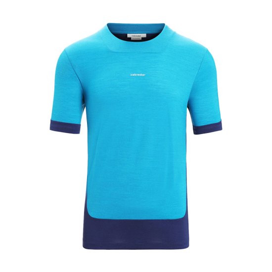 ICEBREAKER - T-SHIRT MANCHES COURTES MERINO ZONEKNIT HOMME