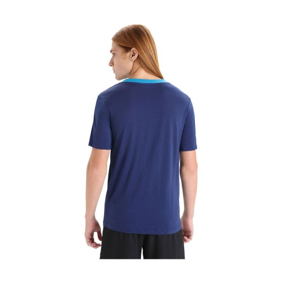 ICEBREAKER - T-SHIRT MANCHES COURTES MERINO ZONEKNIT HOMME