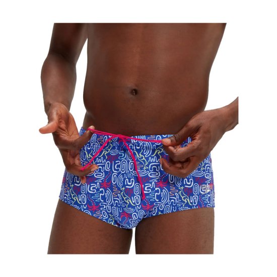 SPEEDO - MAILLOT DE BAIN ECO+ 17CM CLUB TRAINING ALLOVER HOMME