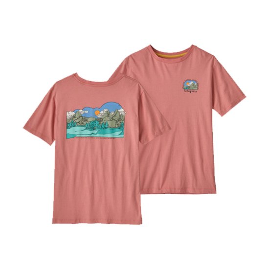 PATAGONIA - T-SHIRT COTONE CERTIFICATO ORGANICO RIGENERATIVO BAMBINO