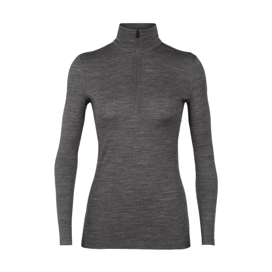 ICEBREAKER - SOUS COUCHE MÉRINO 200 OASIS DEMI-ZIP FEMME